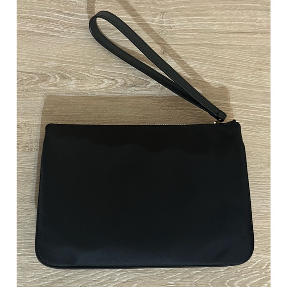 (➕ To Twincherry11’s 📦) K.S New York Black Nylon Chelsea Medium Wristlet Pouch - Picture 6 of 15